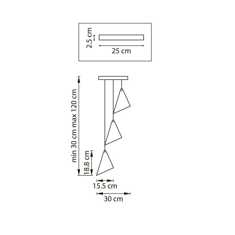 Каскадная люстра Lightstar 757036
