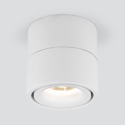 Накладной светильник Elektrostandard DLR031 15W 3000K белый матовый