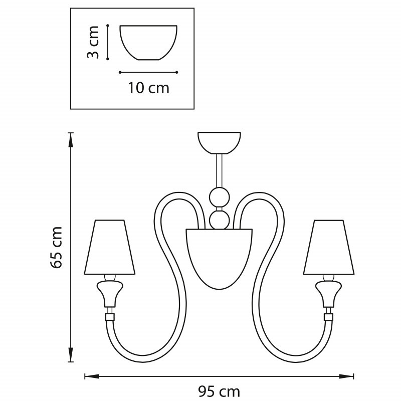Люстра на штанге Lightstar 809086