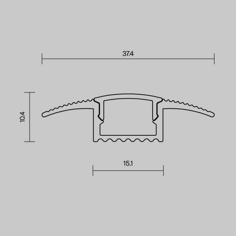 Профиль Maytoni Technical 636022