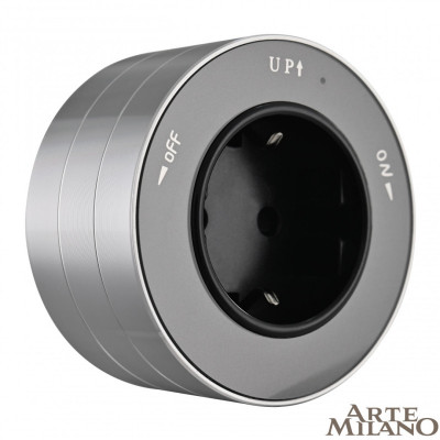 Трековая система розеток Arte Milano 380011TS/ES Grey