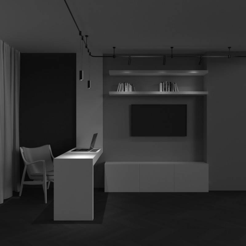 Светильник на шине Maytoni Technical TR157-1-12W3K-B