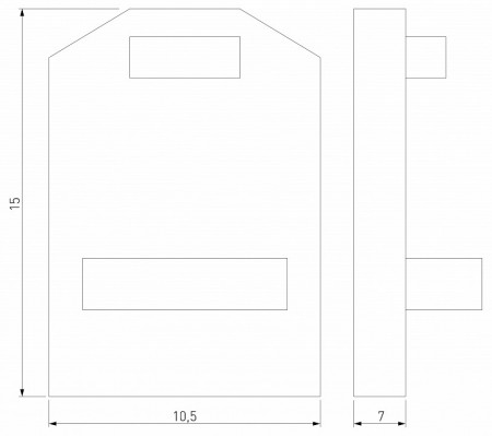 Заглушка для трека Elektrostandard Mini Magnetic a065634