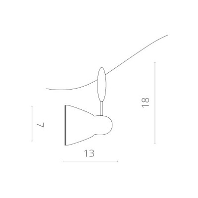 Светильник на шине ARTE Lamp A3058PL-1WH