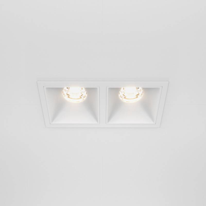 Встраиваемый светильник Maytoni Technical DL043-02-10W3K-SQ-W