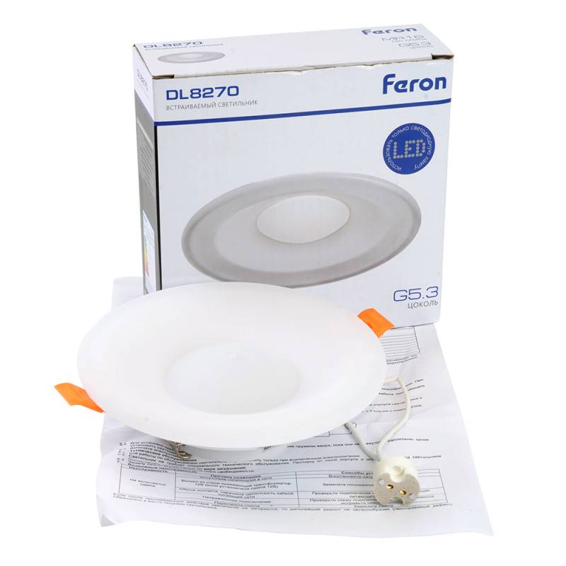 Встраиваемый светильник Feron 51152