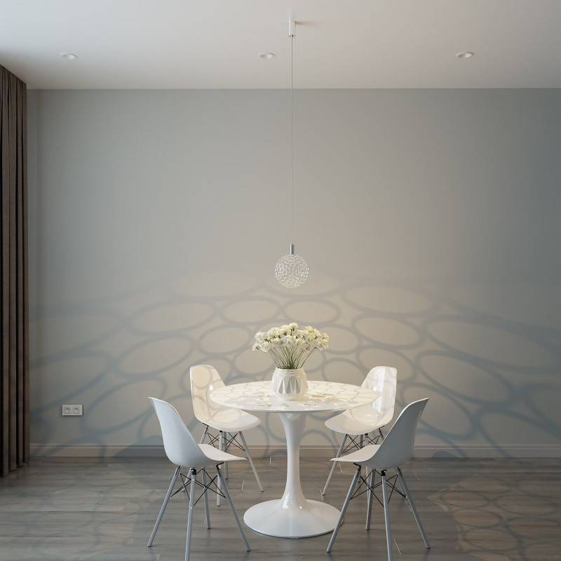 Подвесной светильник Eurosvet 90353/1 хром