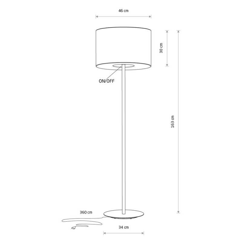 Торшер Nowodvorski 11656