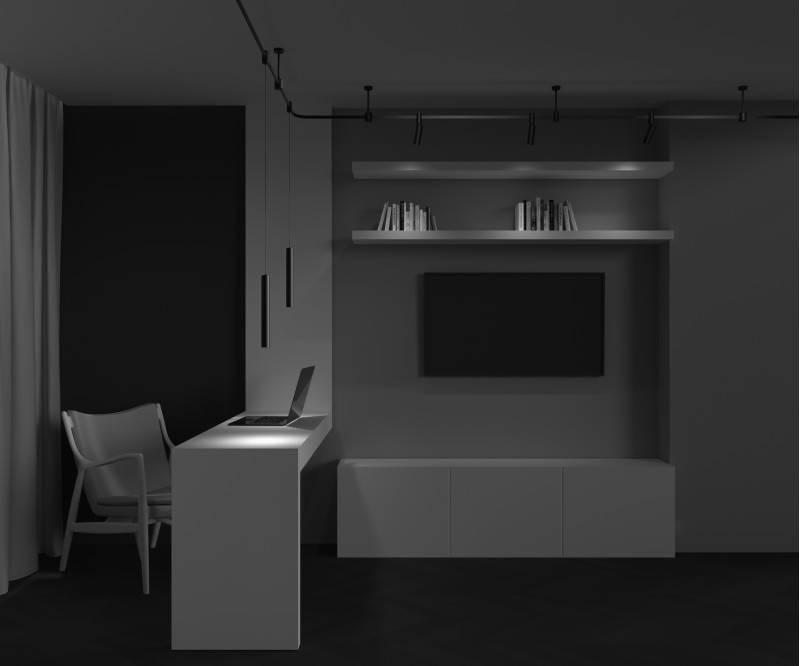 Светильник на шине Maytoni Technical TR155-1-5W4K-B