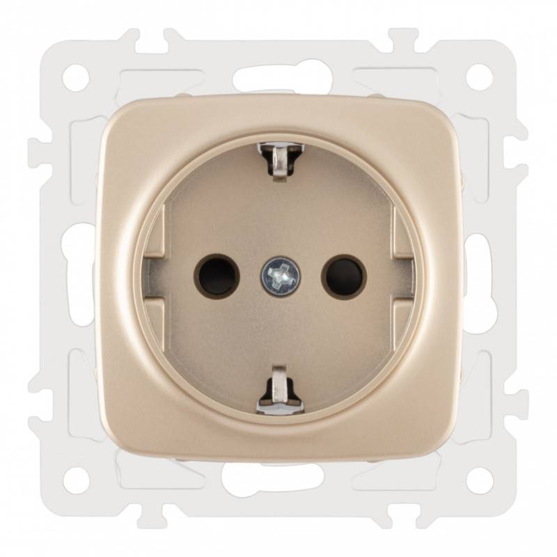 Розетка Arte Milano 205.40-1.shampan