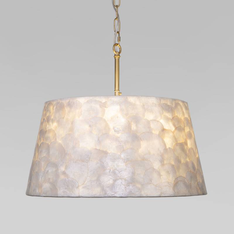 Подвесной светильник Eurosvet 101013/5 латунь/перламутр