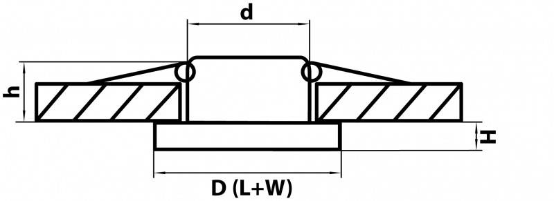Встраиваемый светильник Lightstar 002524