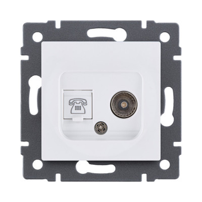 Розетка KOLLINGER REA-013WH