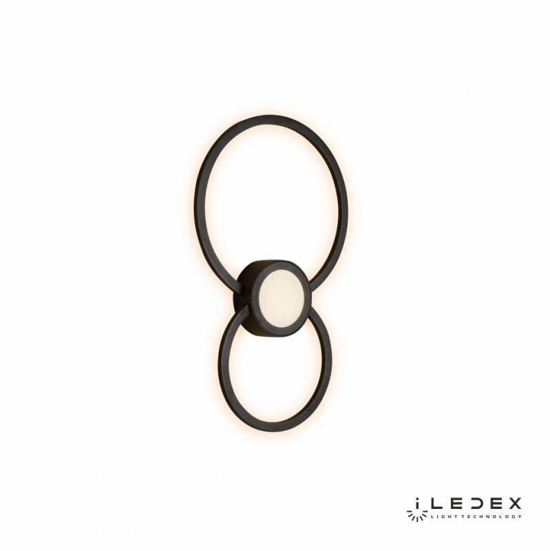Бра iLedex X046124 24W 3000K BK