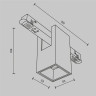 Накладной светильник Maytoni Alfa TR121-4-7W-DS-BS