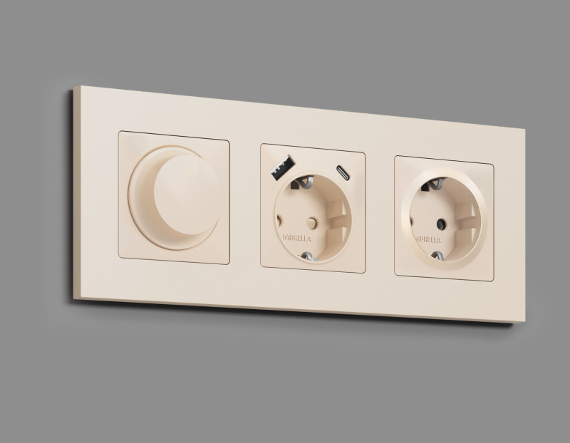 Розетка Ambrella Volt MA326010