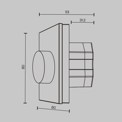 Панель управления Maytoni Technical 721035