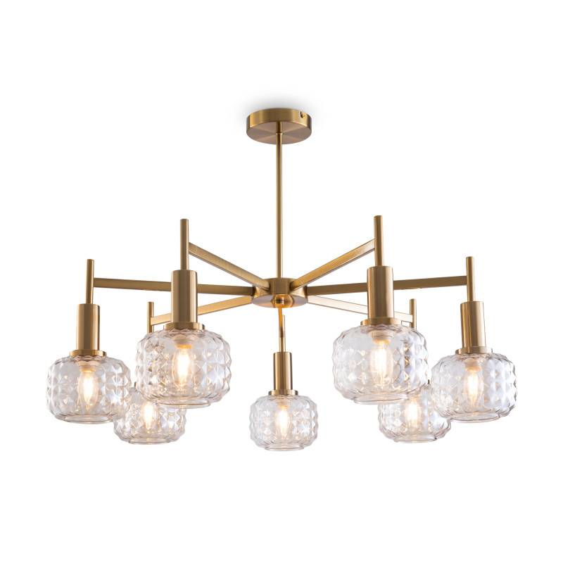 Люстра на штанге Freya FR5366CL-07BS