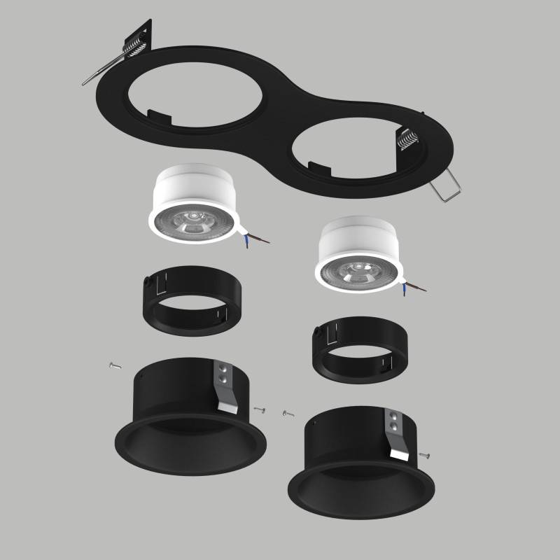 Встраиваемый светильник Lightstar D6270707BMOD