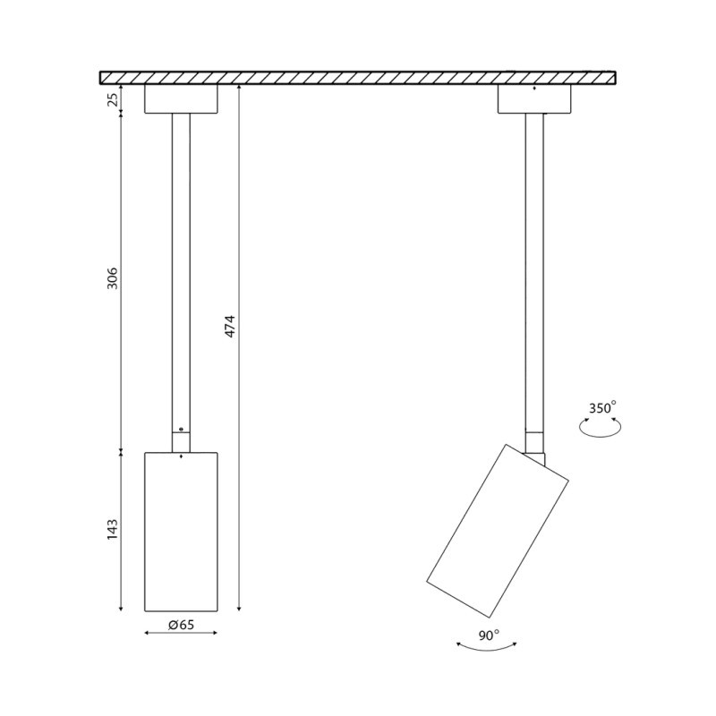 База накладная SWG pro VL-M5-BL