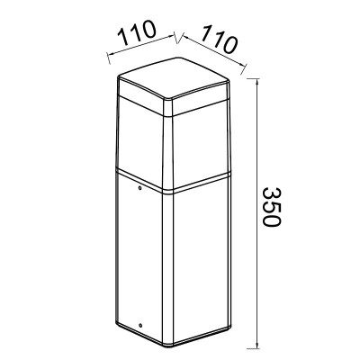 Садово-парковый светильник Mantra 8847