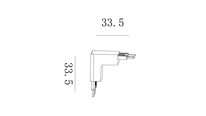 Коннектор SWG pro CN-SLIM-WH-TL