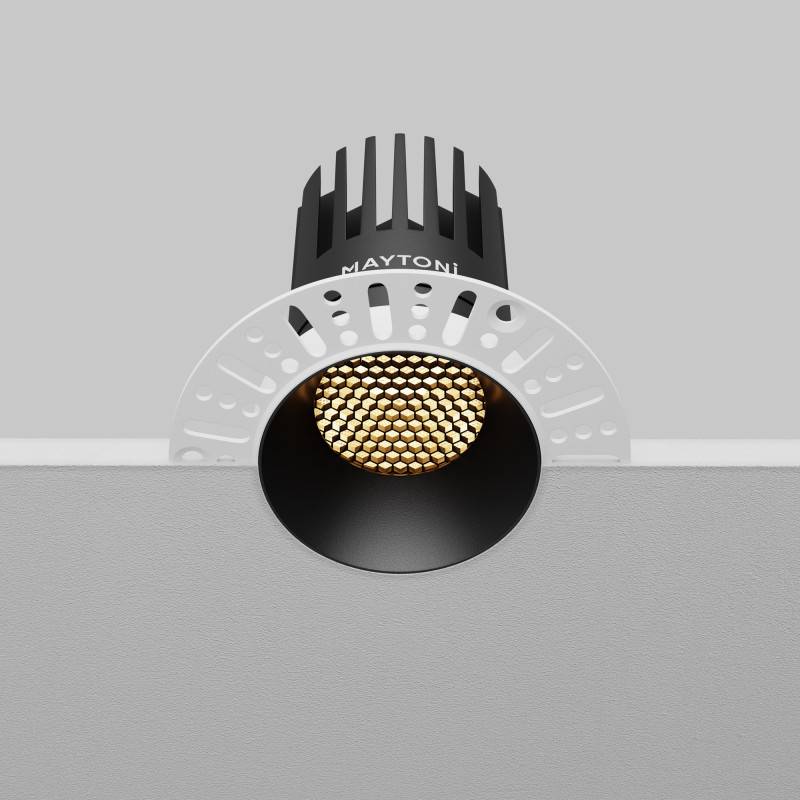 Встраиваемый светильник Maytoni Technical DL121-15W-2.7K-TRS-B