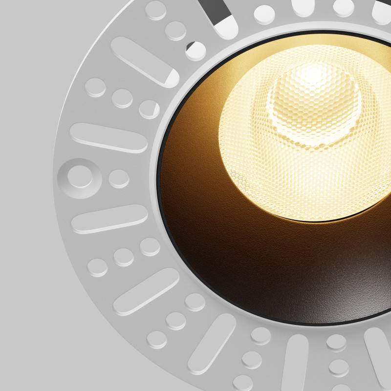 Встраиваемый светильник Maytoni Technical DL121-15W-2.7K-TRS-B