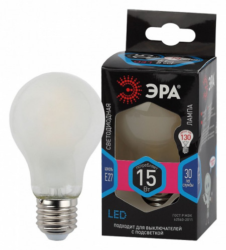 Лампа светодиодная Эра F-LED E27 15Вт 4000K Б0046984