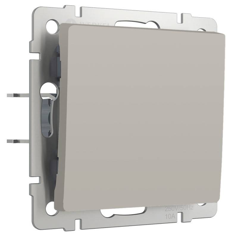 Выключатель Werkel W1212004 дымчатый