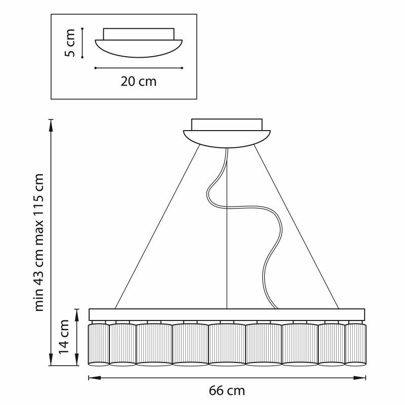 Подвесная люстра Lightstar 812186