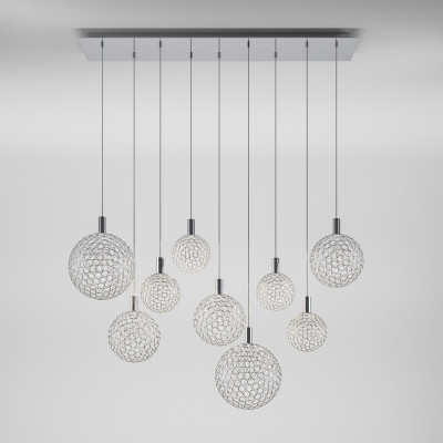 Подвесной светильник Eurosvet 90353/9 хром