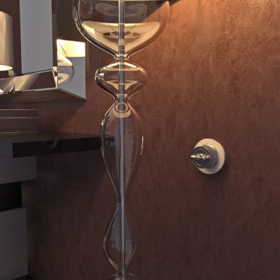 Выключатель Werkel WL19-01-03 (Матовый хром)