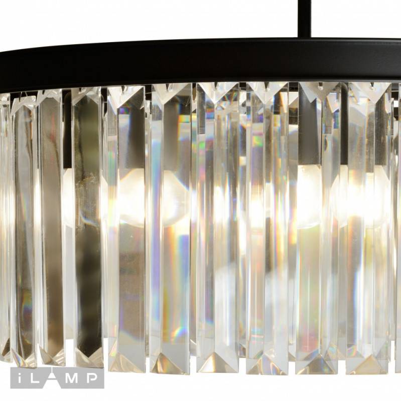 Подвесная люстра iLamp 6102-600 BK