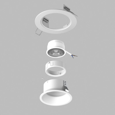 Встраиваемый светильник Lightstar D61607BMOD