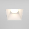 Встраиваемый светильник Maytoni Technical DL051-01-GU10-SQ-W