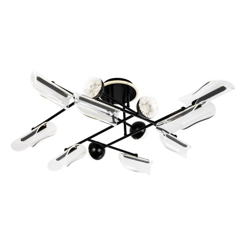 Накладная люстра LED4U L3200-12 BK