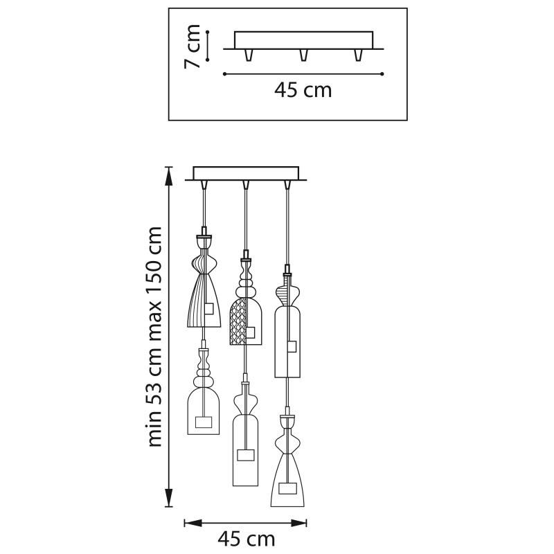 Подвесная люстра Lightstar 814069
