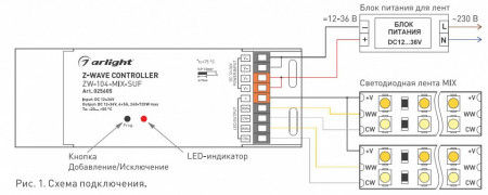 Контроллер-регулятор ЦТ Arlight Intelligent 025605