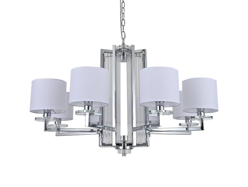 Подвесная люстра Newport 35408+1/C chrome без абажуров