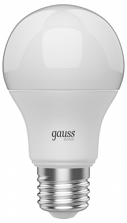 Лампа светодиодная Gauss Basic E27 9.5Вт 3000K 1023210