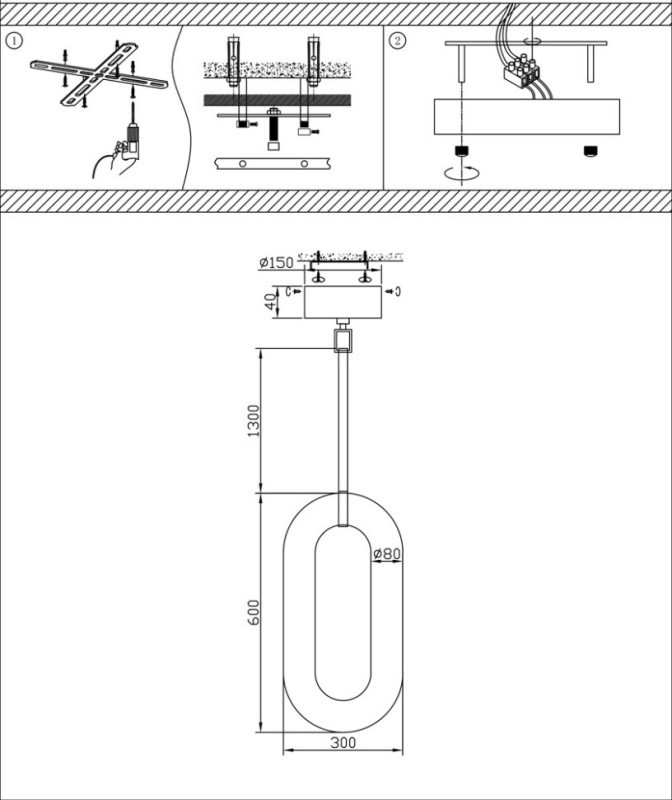 Подвесной светильник Fluorite FL1184-2P