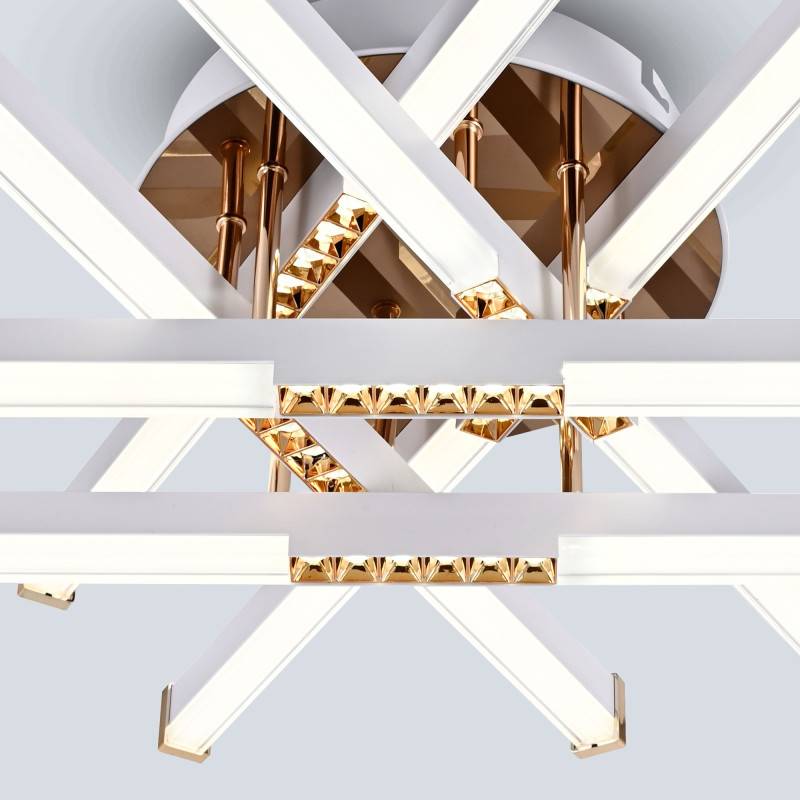 Накладная люстра LED4U L9374-600 WH