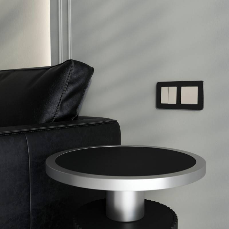 Выключатель Werkel W1210004 дымчатый