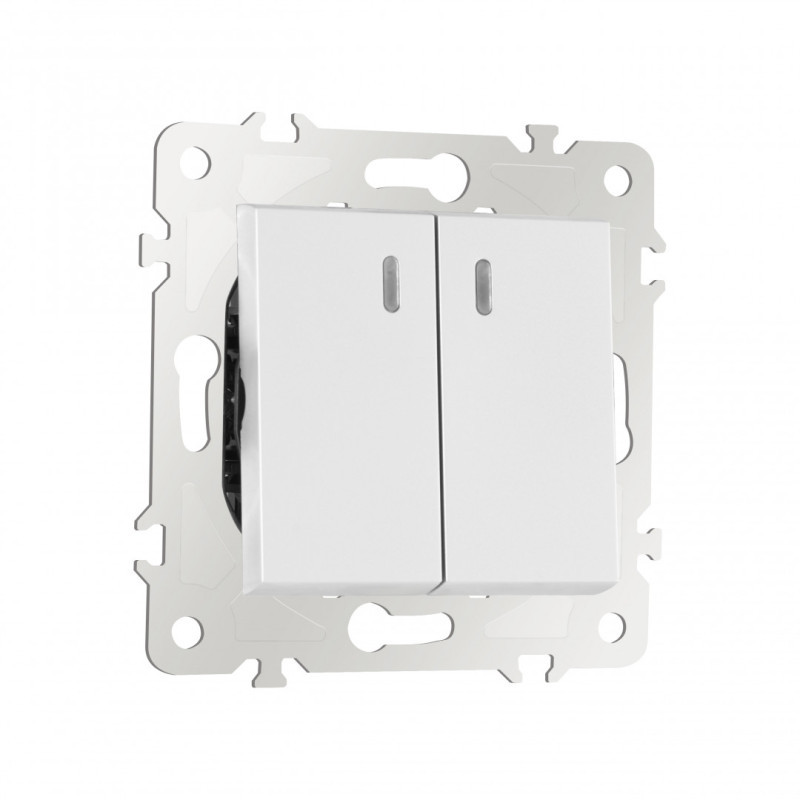 Выключатель Arte Milano 203.33-2.white