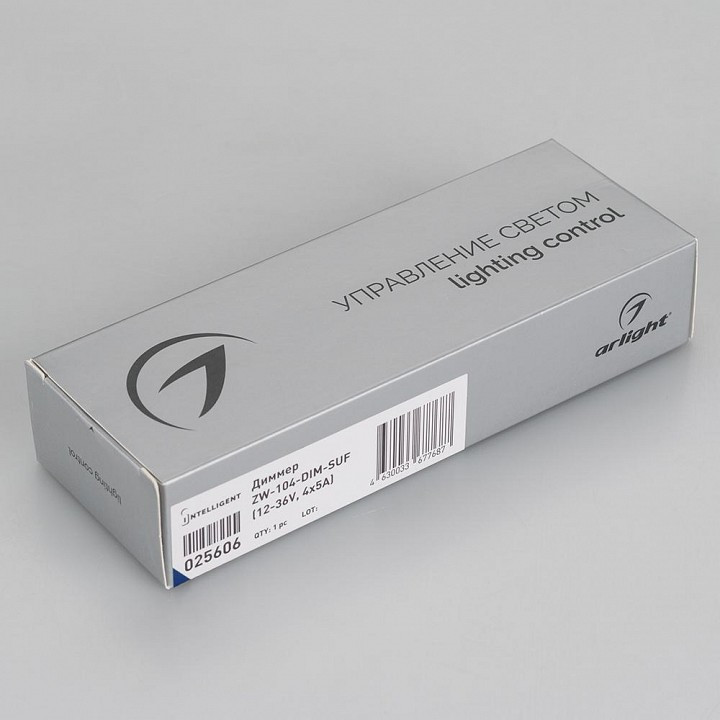 Контроллер-диммер Arlight Intelligent ZW-104-DIM-SUF (12-36V, 4x5A)