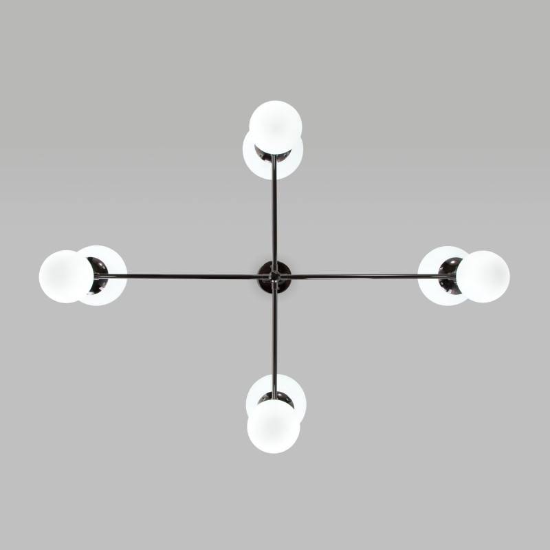 Подвесная люстра Eurosvet 30182/8 черный жемчуг