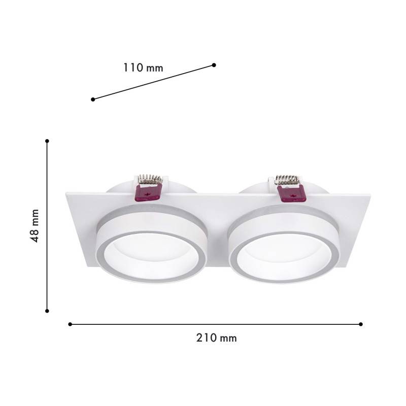 Встраиваемый светильник Favourite 4650-2C