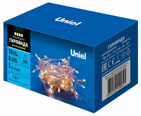 Гирлянда Нить Uniel ULD-S0500 UL-00005256