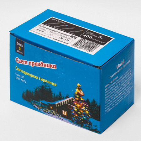 Гирлянда Супернить Uniel ULD-S0600 ULD-S0600-400/DGA MULTI IP20 FIRECRACKER